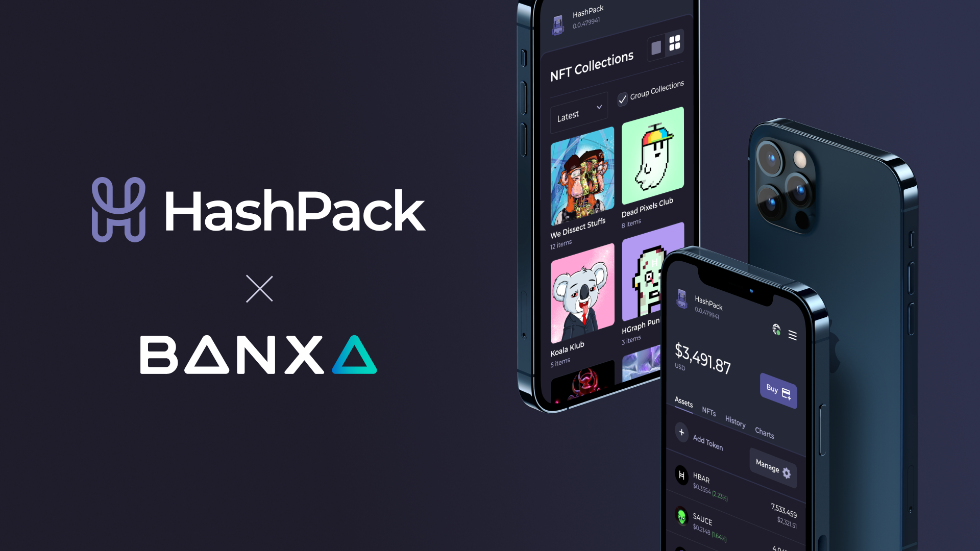 How to buy HBAR and USDC in HashPack using Banxa